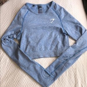 Gym Shark Long Sleeve Vital Seamless top